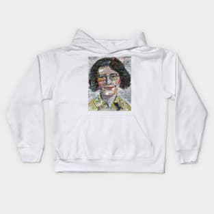 SIMONE WEIL acrylic portrait Kids Hoodie